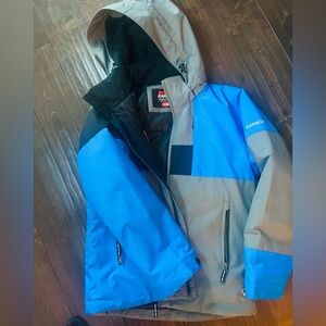Karebon Kids Blue and Gray Ski Jacket